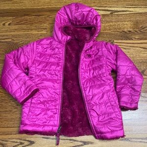 The north face Mossbud swirl insulated reversible